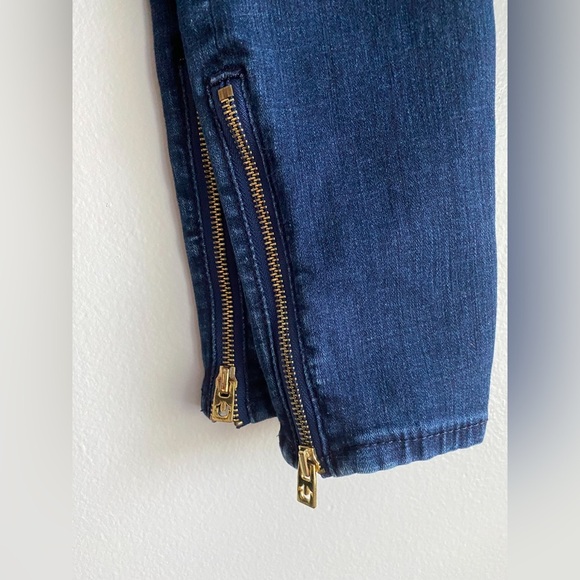 $229‼️TRUE RELIGION Super Skinny Jeans Buddha Big Stitch Ankle Mid Rise Y2K Dark - Picture 7 of 11